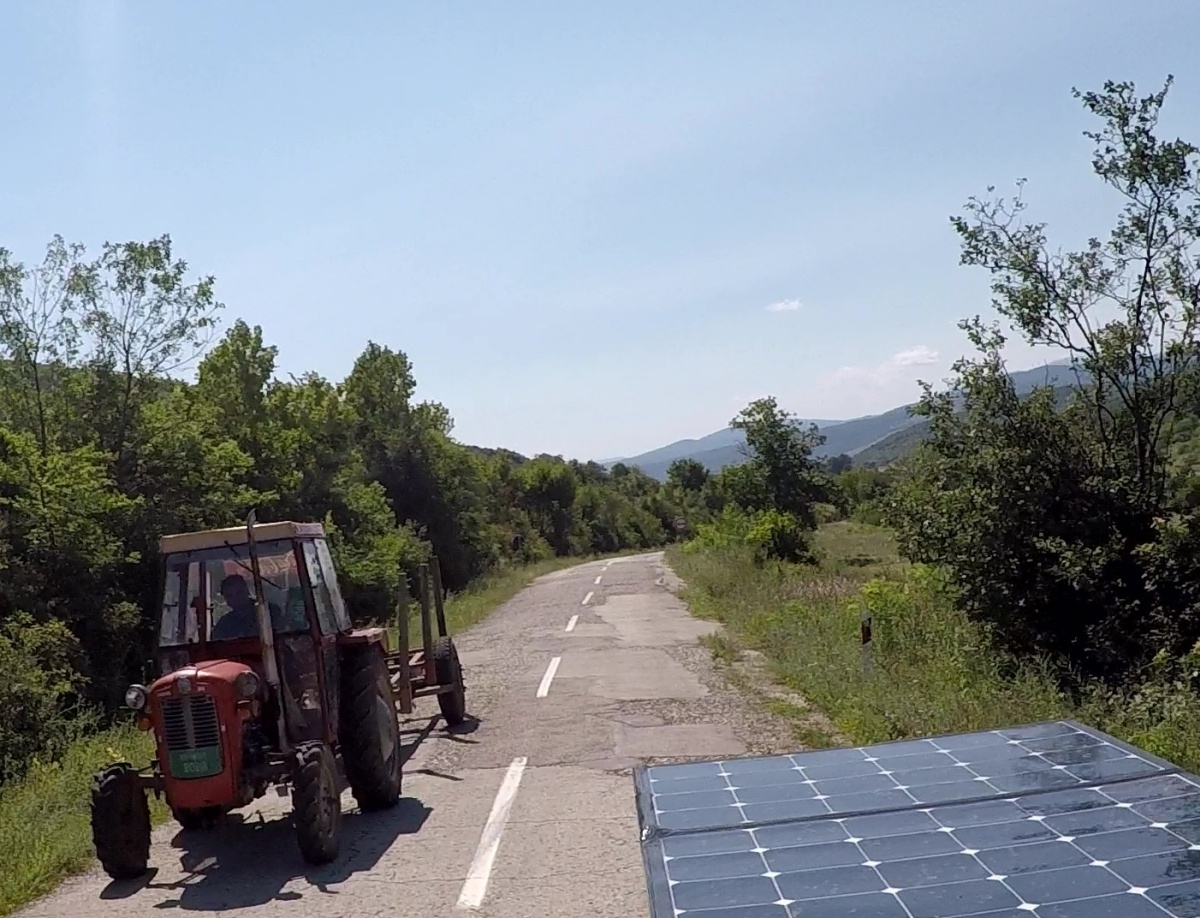 Always a tough trade-off between the serenity and beauty of the countryside versus the rough and bumpy roads.