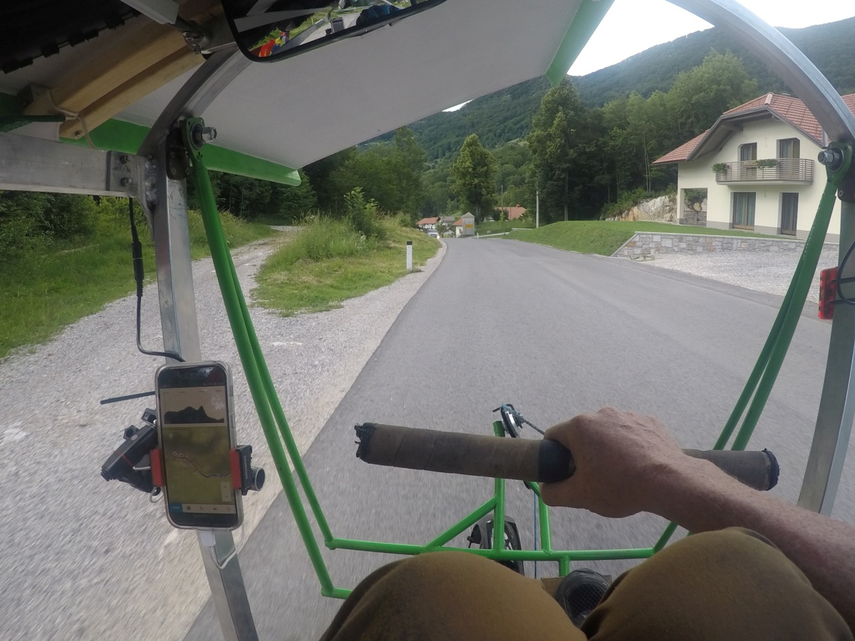 This isn't the best shot, but the small villages in Slovenia were almost as clean and idilic looking as those in Switzerland.