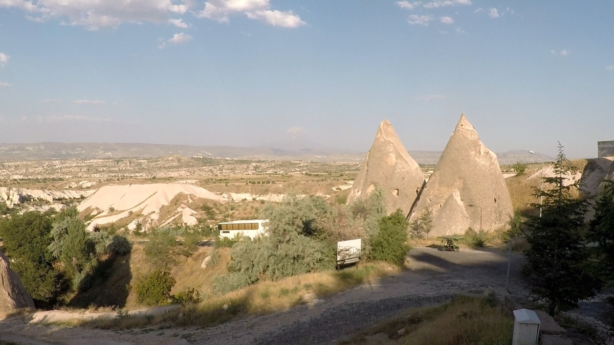 We'd seen pictures so had some idea of what to expect, but being there in person beside these otherworldy stone cones was still magical.